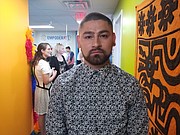 VOLUNTARIO. Jimmy Benavidez tiene 22 años y tiene un año como promotor voluntario del Centro Empodérate.