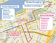 Ruta del desfile del orgullo 2017