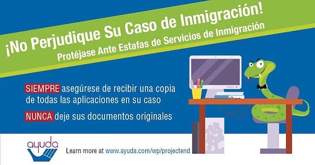SIEMPRE tenga cuidado con cualquiera que le pida que pague antes que haya una manera de aplicar
NUNCA pague a alguien que no le dé un recibo