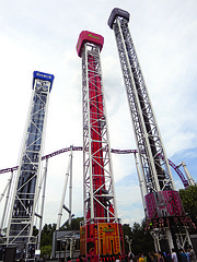 NUEVAS. Las Torres Triples en Hersheypark.