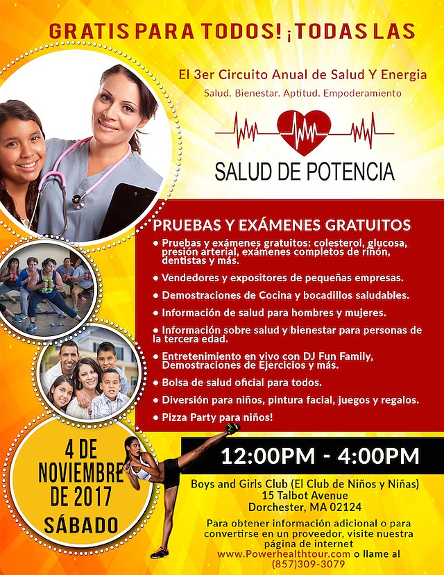El 4 de noviembre llega una feria de salud diferente a Dorchester
