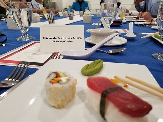 El “Community Culinary Event” contó con sushi, tempura de vegetales, pollo teriyaki, ramen y helado frito