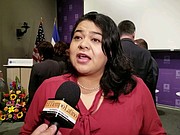 NEGOCIACIONES. La Cónsul Ena Úrsula Peña se mostró optimista ante negociaciones de su gobierno con EEUU.
