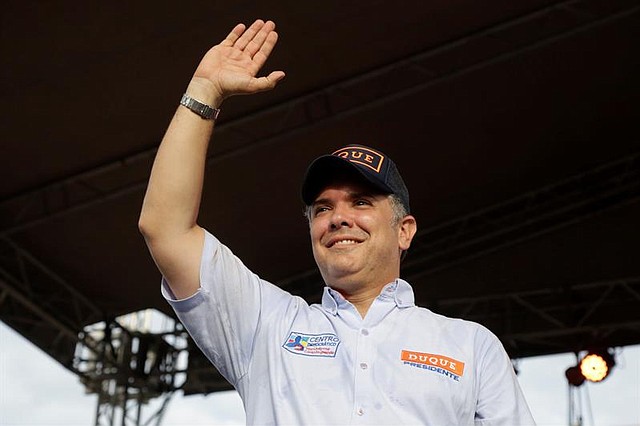 COLOMBIA. Iván Duque cierra campaña en Bogotá