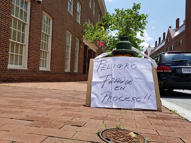 D.C. Venezolanos en protesta