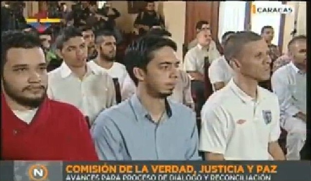 VENEZUELA. Grupo de presos políticos liberados por el régimen de Nicolás Maduro