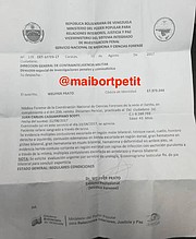 VENEZUELA. En el documento se asegura que el día 13 de agosto de 2017, se le practicó una evaluación al capitán, donde se apreciaba un sangrado leve