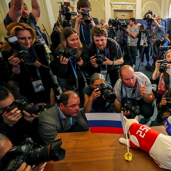 Rusia - "Achilles", el gato del Hermitage convertido en uno de los oráculos del Mundial de Rusia, predijo este miércoles la victoria de la selección anfitriona en el partido inaugural de este jueves en el estadio Luznikhi frente a Arabia Saudí.