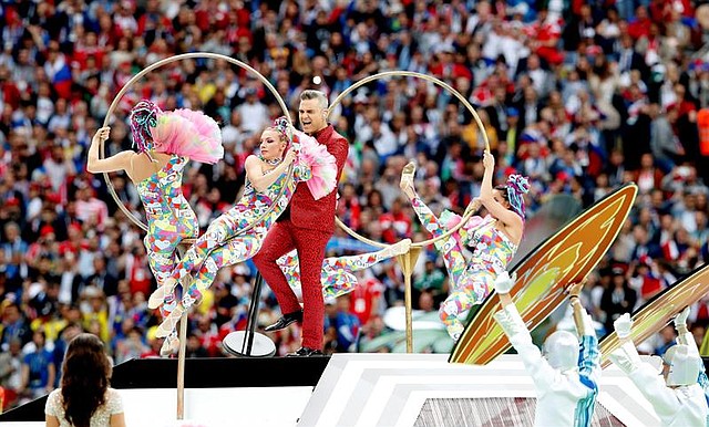 El cantante de pop británico Robbie Williams
