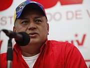 VENEZUELA. Diosdado Cabello, dirigente ligado al régimen de Nicolás Maduro