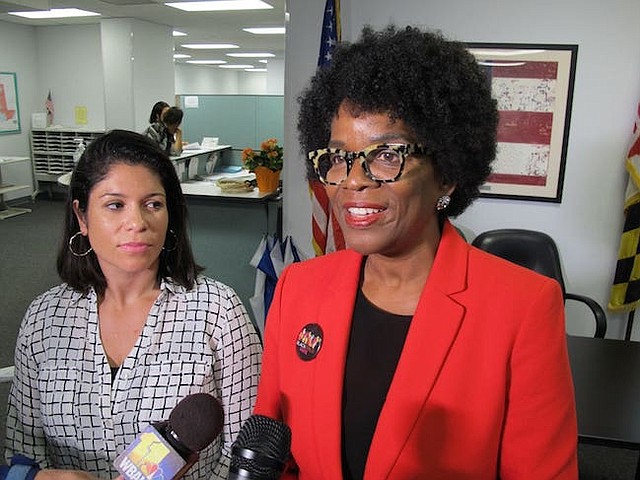 DEJAN CAMPAÑA. Valerie Ervin y Marisol Johnson dejaron la contienda el 13 de junio. La salvadoreña Johnson era la primera latina que se lanzaba como vicegobernadora.