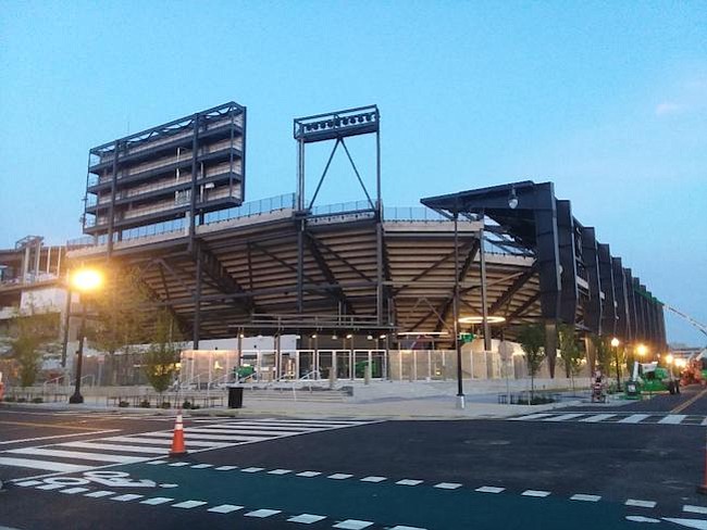Estadio. El nuevo estadio de DC, en el barrio Buzzard, se abrirá el 14 de julio, un día antes de que termine el Mundial.