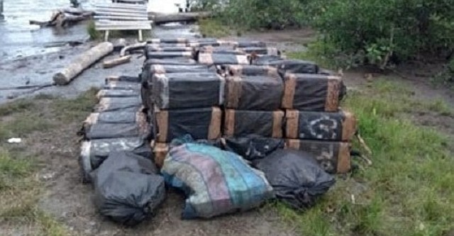 Droga incautada por las autoridades colombianas.