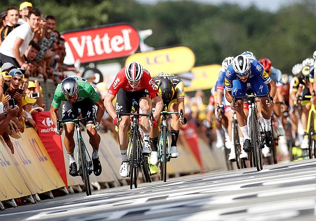 Cuarta etapa del Tour de Francia, 195 kilómetros entre La Baule y Sazeau, en Francia