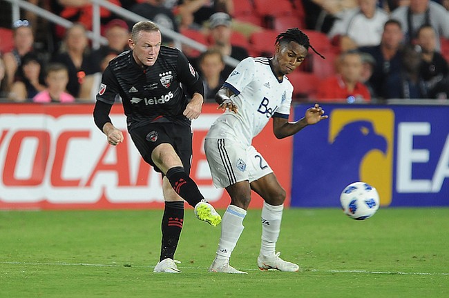 Washington, D.C. - Julio 14, 2018: Foto de Equipo del D.C. United. D.C. United derroto al Vancouver Whitecaps FC 3-1 en el estreno en su nuevo estadio Audi Field