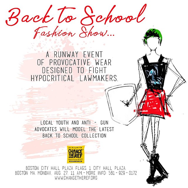 Back to School Fashion Show @ City Hall Plaza Flags, 1 City Hall Plaza, Boston, MA - Lunes 27 de agosto a las 11 am.