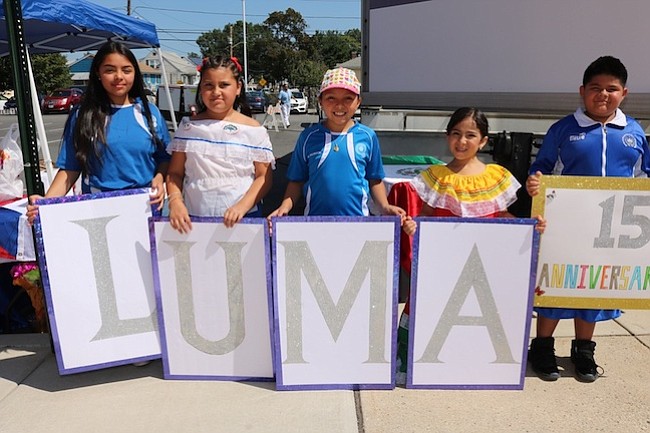 Los niños de LUMA en el Festival Multicultural 2017