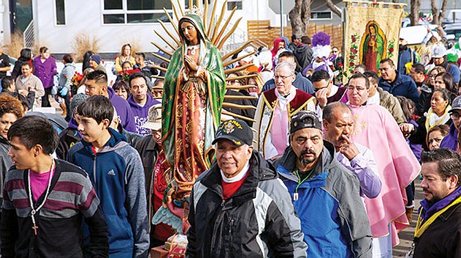 Ofrendas a la Guadalupana