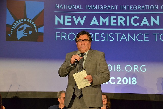 LÍDER. Ben Monterroso, director ejecutivo de Mi Familia Vota dijo que este encuentro sienta las bases de la agenda para exigir al gobierno federal en 2019.