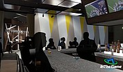 Espacio de servicio de bar de In The Game
