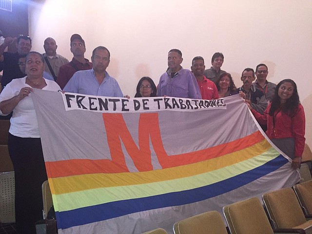Empleados del Metro de Caracas