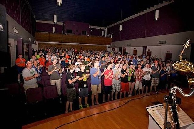 JAZZ. El National Jazz Workshop ofrece a los jóvenes que tienen talento para la música la oportunidad de mejorar su nivel.