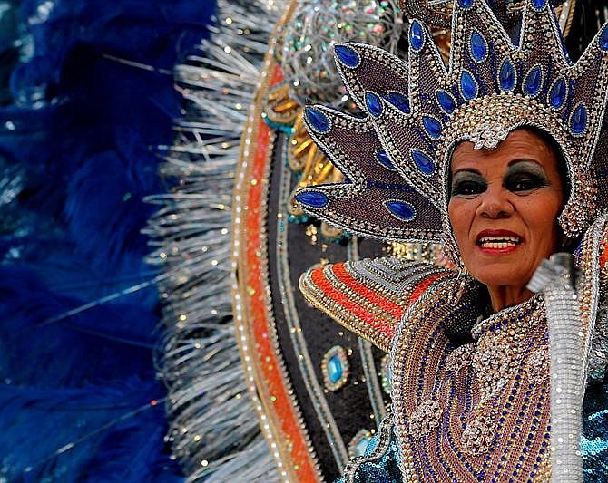 RÍO DE JANEIRO (BRASIL) - La celebración del carnaval, en el sambódromo de Marques de Sapucaí, en Río de Janeiro (Brasil).