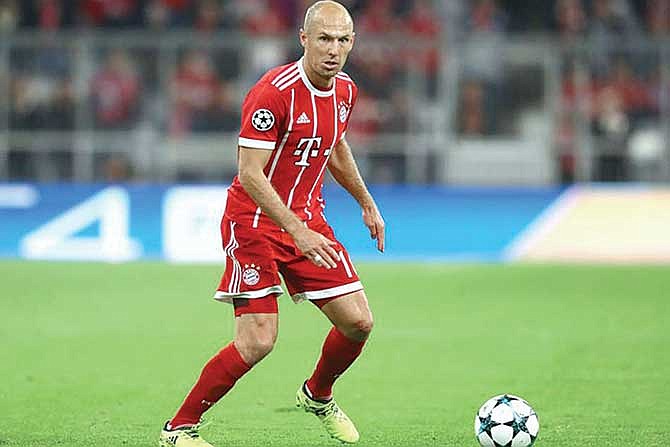 Arjen Robben es tentado por la MLS