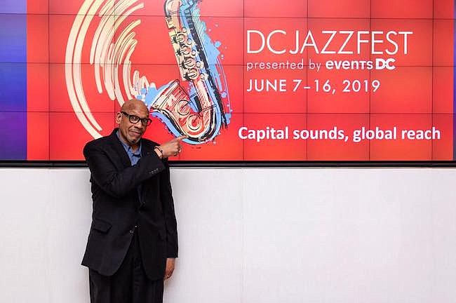 Anuncio. Willard Jenkins, director artístico del festival, durante la rueda de prensa para anunciar que el DC Jazz Festival pronto abrirá el telón.