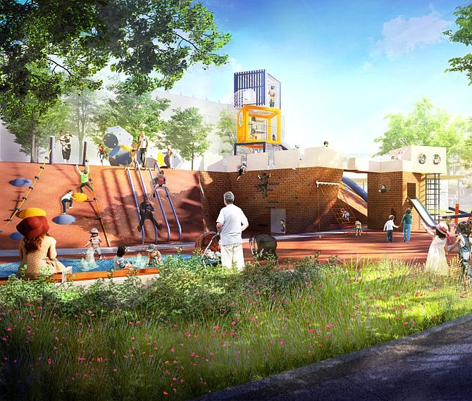 The Adventure Playslope (Sasaki illustration)