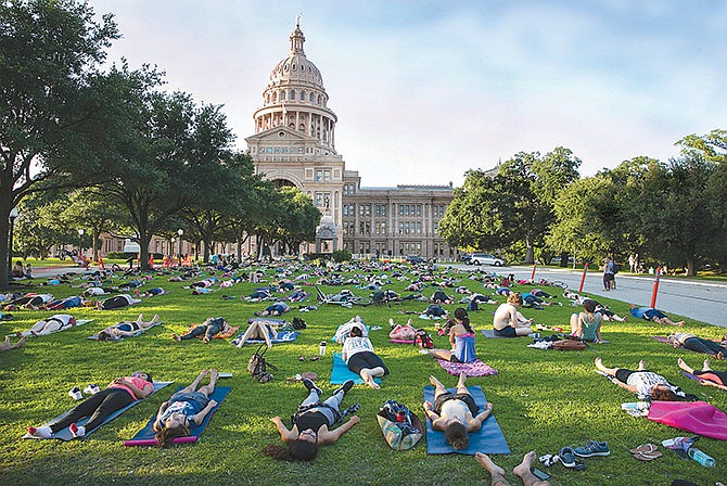 Yoga en el Capitolio