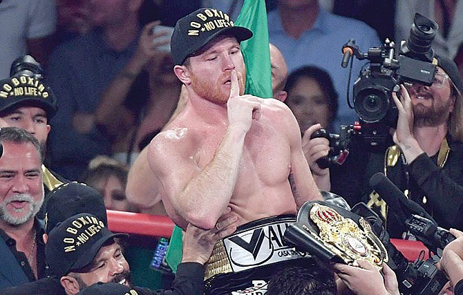 ‘Canelo’ es el mejor pagado