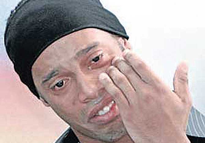 Ronaldinho en la bancarrota