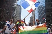 LATINOS. Desfile de la comunidad LGBTQI en NY
