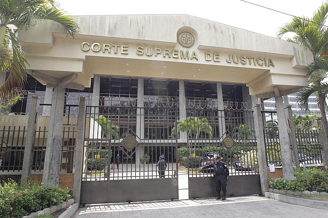 JUDICIALES. Vista de la fachada de la de la Corte Suprema de Justicia de El Salvador,
ubicada en San Salvador. | Efe/Roberto Escobar