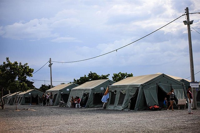 MIGRACIÓN. Vista del albergue para refugiados venezolanos Rondon 3, en la ciudad de Boa Vista, Brasil. | Foto Efe/Gildo Junior