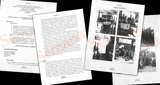 En estos documentos, las fuerzas venezolanas consignaron los detalles de su plan de defensa para una supuesta invasión. La guerrilla es clave.