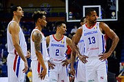 APLAUDIDOS. Jugadores de República Dominicana recibieron elogios por su actuación / EFE