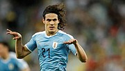 FORTALEZA. A través de los goles de Edinson Cavani, Uruguay quiere despedir a una generación dorada con el pase a la principal cita del balompié