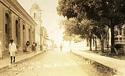 Carrera 16 entre calles 24 y 25. Se observa el Santuario de La Paz a la izquierda / Cortesía Luis Alberto Perozo Padua