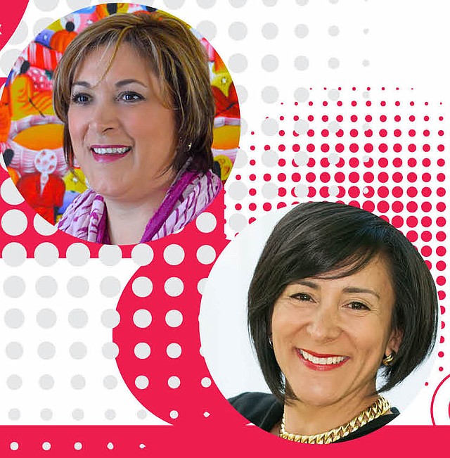 LÍDERES. La doctora Claudia Campos (izq.) y Ángela Franco (der.), son las líderes latinas que promueven este encuentro nacional.