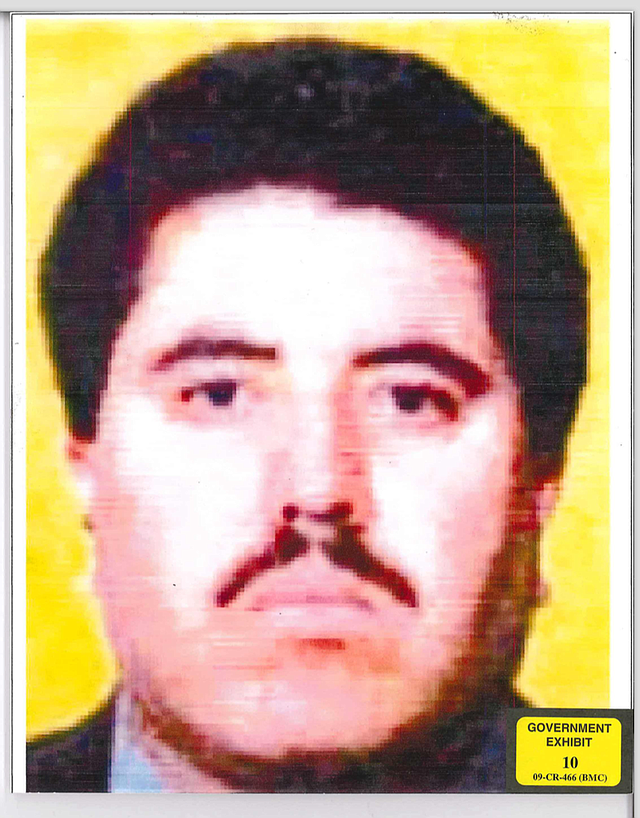 JUSTICIA. Vicente Carrillo Fuentes, narcotraficante mexicano / Fiscalía del Distrito Este de Nueva York