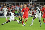 FÚTBOL. No dio tregua al cuadro cubano / José Argueta para ETL