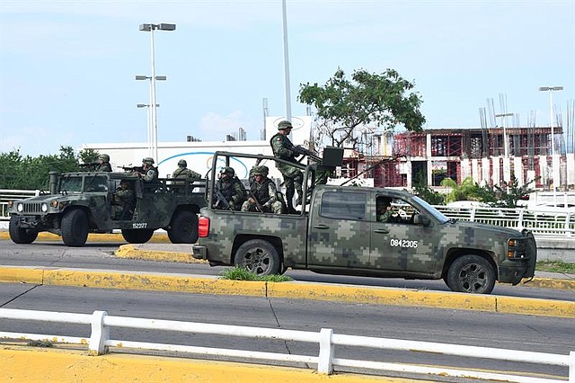 SEGURIDAD. Para este viernes fueron suspendidas las clases en la localidad mexicana. | Foto: Efe.