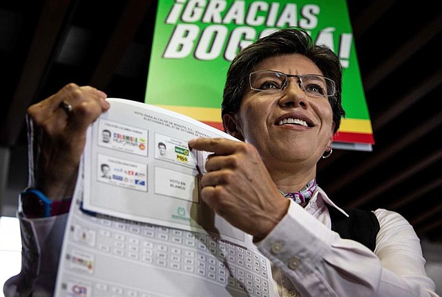 La victoria de Claudia López evidencia que los bogotanos están cansados de los extremos. | Foto: Efe/Juan Zarama