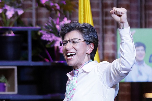 HITO. Por primera vez en la historia Bogotá tendrá una mujer al frente de la Alcaldía, que además es miembro del colectivo LGBT. | Foto: Efe/Mauricio Dueñas Castañeda