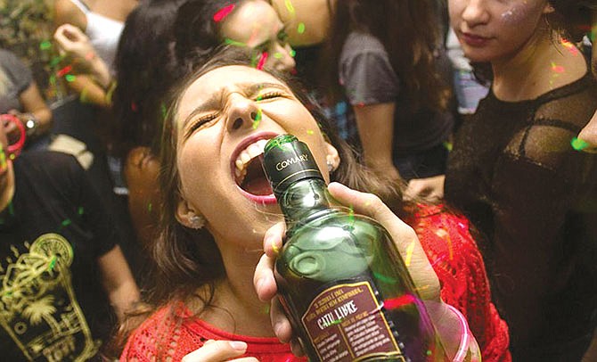 Pasarte de tragos  es arriesgar tu salud