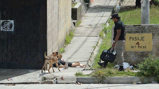 VIOLENCIA. Anaí del Rosario Cabezas Hernández, ha sido solo una de las decenas de víctimas de las maras que operan en esta colonia de Ilopango