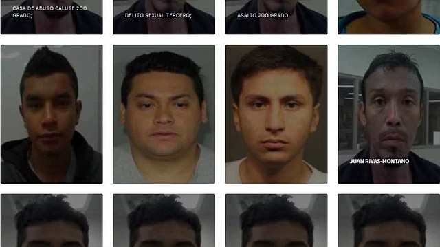 La mayoría de los detenidos está vinculado a delitos sexuales.