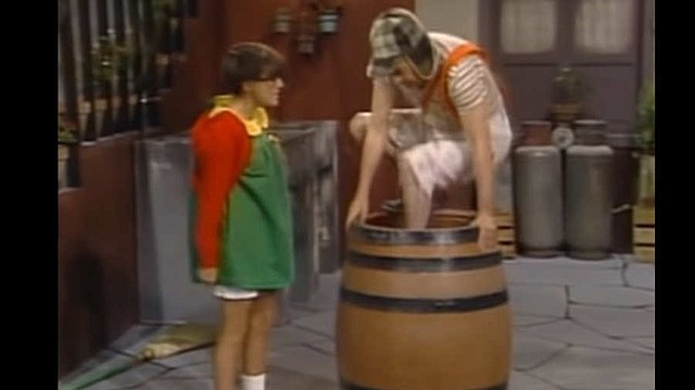 SHOW. El Chavo del 8 y la Chilindrina en uno de los episodios de la serie. | Foto/Captura de video.